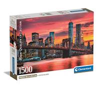 Clementoni East River At Dusk Jigsaw Puzzle (1500 Pieces)