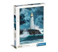 Clementoni Jigsaw Puzzle Collection - Lighthouse In The Storm 1000 Pieces - Puzzle For Adults 14-99 Years, Gift For Men/Women, Landscape, Made In Italy, 39828
