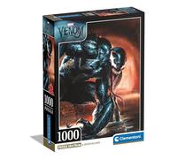 Clementoni Jigsaw Puzzle Collection - Marvel Venom 1000 Pieces - Compact Box, Poster Included, Puzzle For Adults 14-99 Years, Gift For Men/Women, Made In Italy, 39879