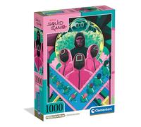 Clementoni Jigsaw Puzzle Collection - Squid Game 2, 1000 Pieces - Compact Box, Poster Included, Puzzle For Adults 14-99 Years, Gift For Men/Women, Made In Italy, 39901