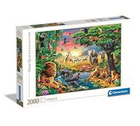 Clementoni Jigsaw Puzzle Collection - The African Gathering 2000 Pieces - Puzzle For Adults Age 14+, Gift For Men/Women, Made In Italy, 32081