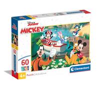 Clementoni Jigsaw Puzzle Disney Classics 60 Pieces - Supercolor Puzzle For Children Age 4+, Cartoon, Gift For Boy/Girls, Puzzle For Kids, Made In Italy, 26594