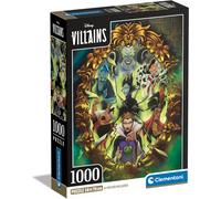 Clementoni Jigsaw Puzzle Disney Villains 1000 Pieces - Puzzle For Adults 14-99 Y