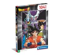 Clementoni Jigsaw Puzzle Dragonball 104 Pieces - Supercolor Puzzle For Children 6-8 Years, Cartoon, Gift For Boy/Girls, Puzzle For Kids, Made In Italy, 25774