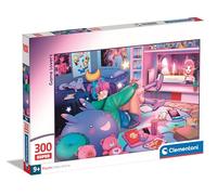 Clementoni Jigsaw Puzzle Game Lovers 300 Pieces - Supercolor Puzzle For Children 9-11 Years, Cartoon, Gift For Boy/Girls, Puzzle For Kids, Made In Italy, 21722