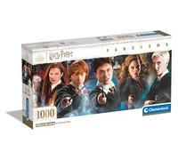 Clementoni Jigsaw Puzzle Harry Potter 1000 Pieces - Poster Included, Puzzle For Adults 14-99 Years, Gift For Men/Women, Hogwarts, Made In Italy, 39874