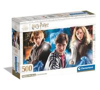 Clementoni 35535 Harry Potter Jigsaw 500 Pieces-Poster Included, Puzzle for Adul