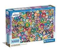 Clementoni Jigsaw Puzzle Impossible Disney Emoji 1000 Pieces - Puzzle For Adults 14-99 Years, Gift For Men/Women, Impossible, Disney, Hard Jigsaw, Difficult Puzzle, Made In Italy, 39829