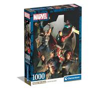 Clementoni 39809 Marvel The Avengers Jigsaw 1000 Pieces-Puzzle for Adults 14-99