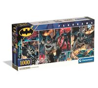 Clementoni Jigsaw Puzzle Panorama 1000 pieces, Batman, Puzzle for Adults 14-99 Years, Compact box, Made in Italy, 39500