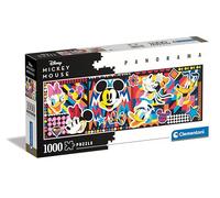 Clementoni Jigsaw Puzzle Panorama Disney Classic 1000 Pieces - Puzzle For Adults 14-99 Years, Gift For Men/Women, Disney, Made In Italy, 39835