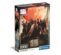 Clementoni Jigsaw Puzzle Rebel Moon 1000 Pieces - Puzzle For Adults 14-99 Years, Poster Included, Gift For Men/Women, Film, Netflix Series, Made In Italy, 39865