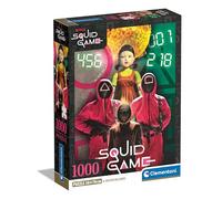 Clementoni Jigsaw Puzzle Squid Game 1000 Pieces - Poster Included, Puzzle For Adults 14-99 Years, Gift For Men/Women, Netflix Series, Made In Italy, 39859