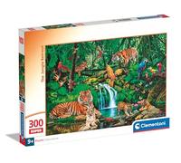 Clementoni 21721 Jigsaw Jungle Retreat 300 Pieces-Supercolor Children 9-11 Years