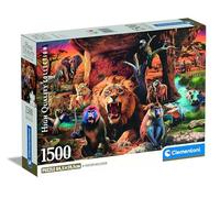 Clementoni Jigsaw Puzzle The Tribal Society 1500 Pieces - Compact Box, Puzzle For Adults 14-99 Years, Gift For Men/Women, Made In Italy, 31722