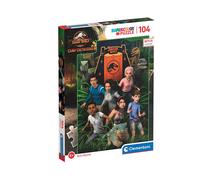 Clementoni Jurassic World Camp Cretaceous Puzzle Of 104 Pieces - 33.5 x 23.5 CM