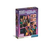 Clementoni - K-Pop Demon Hunters - 1000 Piece Puzzle - Adult Puzzle - For Ages 14 and Up - Trio Huntrix - Rumi, Mira, and Zoey - Netflix