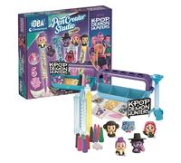 Clementoni IDEA KPop Demon Hunters Pen Creator Studio, Make Your Own Pens Craft Kit for Kids, 5 Unique Designs with Iridescent Decorations & Toppers, Ages 6+
