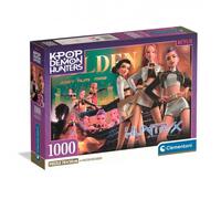 Clementoni KPOP Demon Hunters 1000 Piece Puzzle 3 for Teens and Young Adults Age 14+, Made in Italy, Screen Free Activity That Develops Focus, Problem Solving and Patience, Includes Poster
