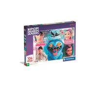 Clementoni - K-Pop Demon Hunters - Super 104 Piece Puzzle - Kids Puzzle - From 6 Years - Juni - Rumi - Netflix - 48.5 x 33.3