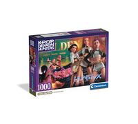 Clementoni KPOP Demon Hunters 1000 Piece Puzzle 3 for Teens and Young Adults Age 14+, Made in Italy, Screen Free Activity That Develops Focus, Problem Solving and Patience, Includes Poster