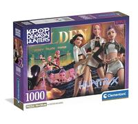 Clementoni KPOP Demon Hunters 1000 Piece Puzzle 3 for Teens and Young Adults Age 14+, Made in Italy, Screen Free Activity That Develops Focus, Problem Solving and Patience, Includes Poster