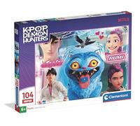 Clementoni KPOP Demon Hunters 104 Piece Super Puzzle 3 for Kids Age 6+, Made in Italy, Fun and Educational Screen Free Play, Develops Focus, Problem Solving and Fine Motor Skills, Creative Gift