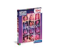 Clementoni KPOP Demon Hunters 104 Piece Super Puzzle for Kids Age 6+, Made in Italy, Fun and Educational Screen Free Play, Builds Focus, Problem Solving and Fine Motor Skills, Creative Gift