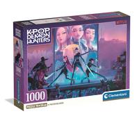 Clementoni Kpop Demon Hunters Puzzle 1000 Teile Erwachsene - Puzzle Erwachsene i