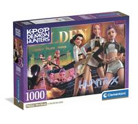 Clementoni Kpop Demon Hunters Puzzle 1000 Teile Erwachsene - Puzzle Erwachsene i