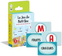 Clementoni | Le Jeu du Petit Bac - Quick and Educational Card Game for Children 7 Years+ | Vocabulary Development | Language Activity Family & School | Compact Portable Format
