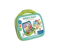 CLEMENTONI - Magnetic case - Words and objects - Learning - From 2 years old