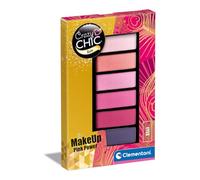 Clementoni Make-Up - Crazy Chic Teen - Eyeshadow: Pink Power - Children Make Up Sets, Cosmetics For Teenager, Make Up For Girls Age 8, Creative Gift For Girls, Washable, 18817