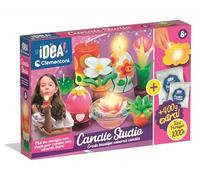 Clementoni Make Your Own Candles Idea - DIY Candle Set Including Refill Set - Creative Set for Making & Designing Flower Pot, Calla, Daisies & Succulent Candles for Children from 7 Years, 83032
