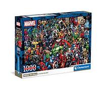 Clementoni Marvel Avengers 1000 Piece Impossible Jigsaw Puzzle