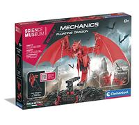 Clementoni- Mechanics Floating Dragon Building Toy for Kids: Educational Science Kit with Tensegrity Design (8+ Years)