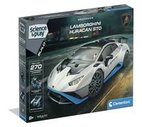Clementoni- Lamborghini Huracan STO Building Set: STEM Learning Toy for Kids, For all Car Lovers, Realistic Model (8+ Years)