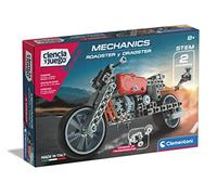 Clementoni 55157.6 Mechanics Laboratory Toy, Roadster + Dragster, Multicoloured, Miscelanea