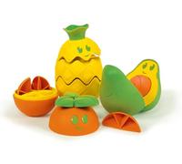 Clementoni 17686 Cesta de frutas Fruit Puzzle-Early, Infant, Activity Toys for 1