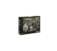 Clementoni - Museum Collection Puzzle Renoir "Dance at Le Moulin De La Galette" 1000 pieces, for Adults and Children, 14 Years old and up, 31412