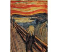Clementoni 39377-Museum Collection puzzle for children and adults-Munch: The Scream-1000 Pieces,