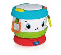Clementoni -My Baby Activity Drum, First Age, Educational Early Learning Toy-10 Months and More, 17409, Cranberry