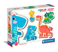 Clementoni My First Progressive Puzzle Dinosaurs