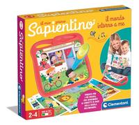 Clementoni Il mio prima Sapientino Electronic Educational Game for Children 2 Years, Activities with Flashcards and Interactive Pen, New Words, with Batteries, Made in Italy, 16476, Multicoloured