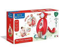Clementoni- My First Scooter Walker- Versatile Baby Walker and Scooter, Ideal for Indoor and Outdoor Play (10+ Months)