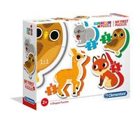 Clementoni - 20814 - My First Puzzle Forest Animals - 2-3-4-5 Pieces, jigsaw puzzle for kids