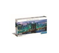Clementoni Jigsaw Puzzle Collection - New York 1000 Pieces - Poster Included, Puzzle For Adults 14-99 Years, Gift For Men/Women, City, America, New York, Made In Italy, 39867