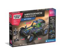 Clementoni- Off-Road Vehicle Builder Set: Includes Interchangable Parts & Realistic Features (8+ Years)