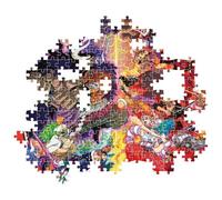 Clementoni One Piece 39922 1000 Piece Puzzle with Poster - Tactics Game for Manga and Anime Fans - for Adults and Children from 14 Years