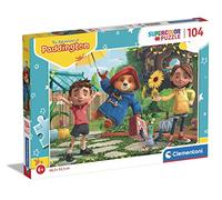 Clementoni 25729 Paddington Puzzle 104pcs Supercolor Puzzle-Paddington-104 Pieces-Made in Italy, Children's Jigsaw 6 Years, Cartoon, Multicolour, Medium
